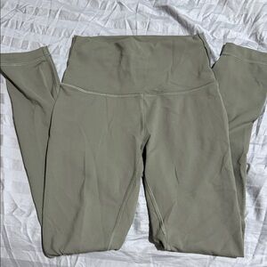 lululemon athletica Olive Green Leggings